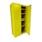 Steel Cabinets Usa Storage Cabinet, 72 in H, 36 in W, Yellow, 4 Shelves UA-362472-Y - alternate 1